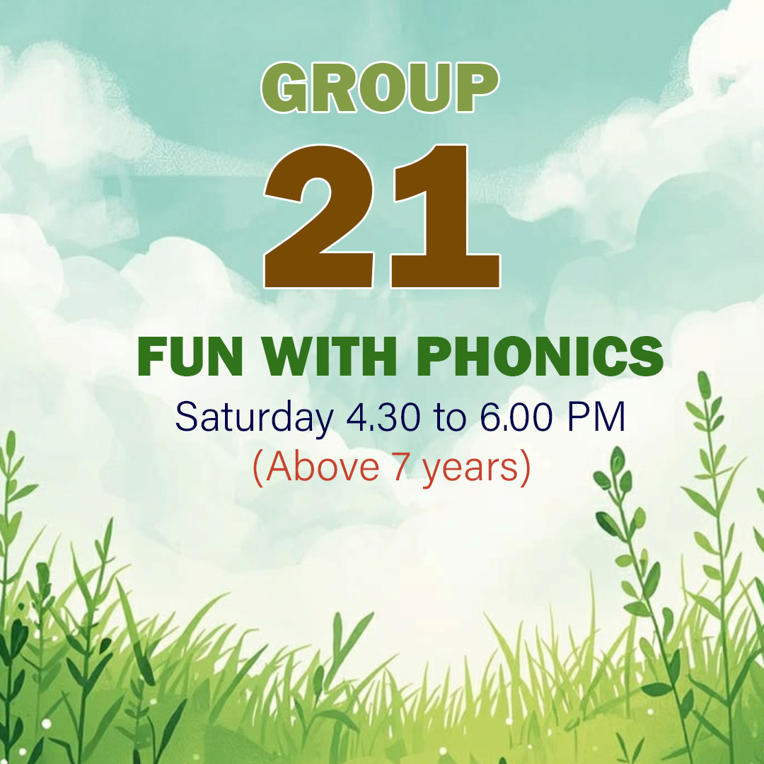 Primary English Course  Group 21 ( Above 7 Years)