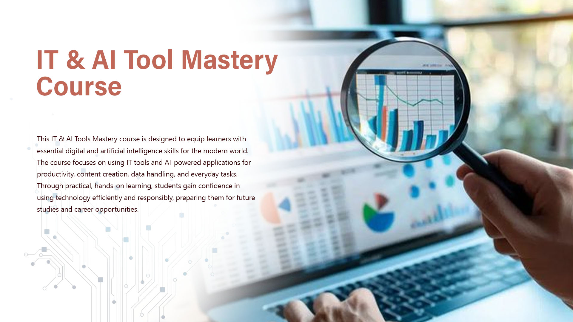 ICT & AI Tool Course