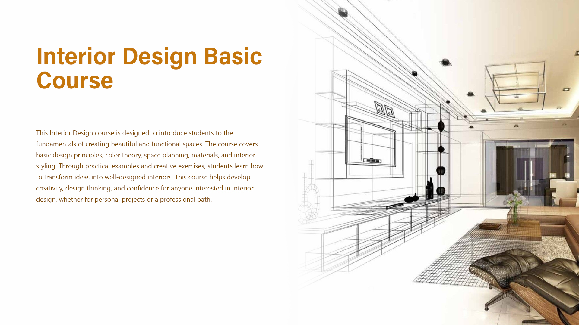 Interior Design Basic Group 03