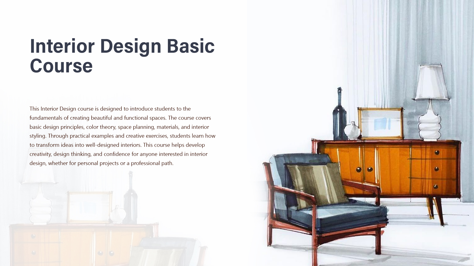 Interior Design Basic Group 03