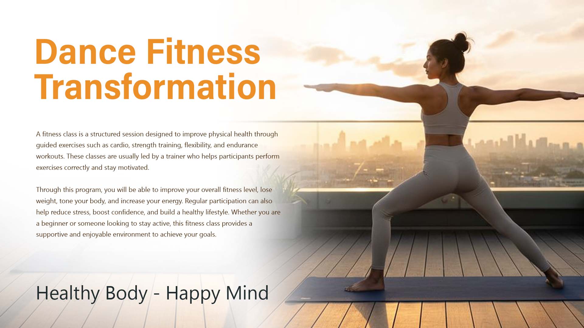 Dance Fitness Transformation Group 01 - Aug 12, 2026
