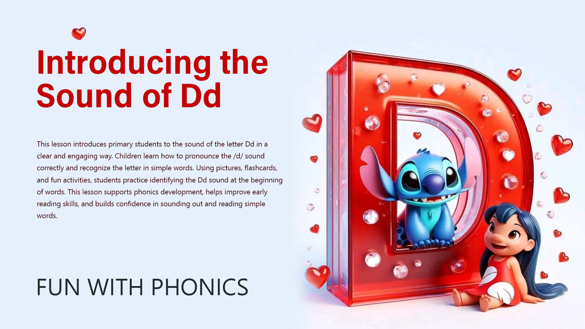 Introducing the Sound of Dd