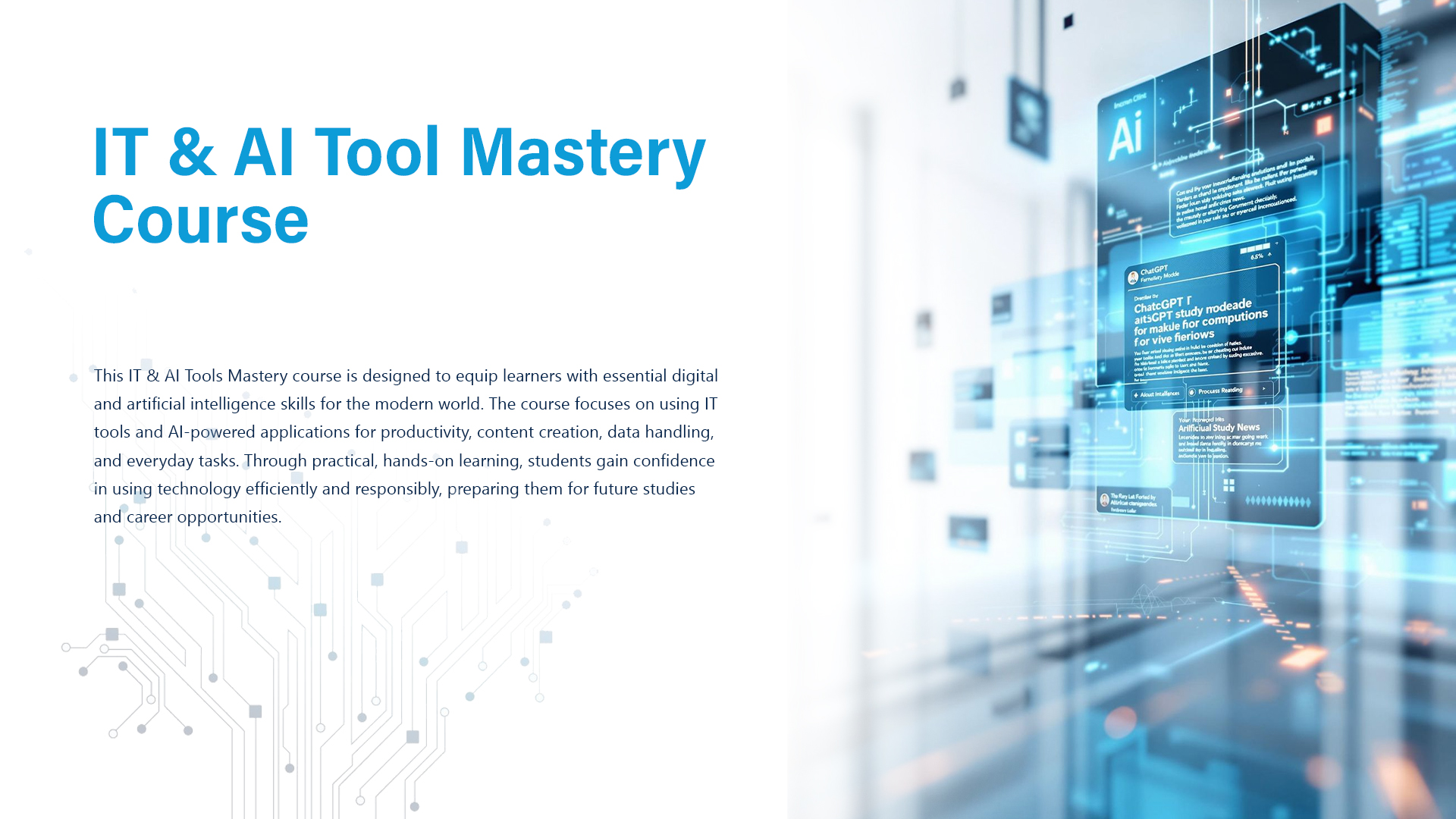 ICT & AI Mastery Course Group 04