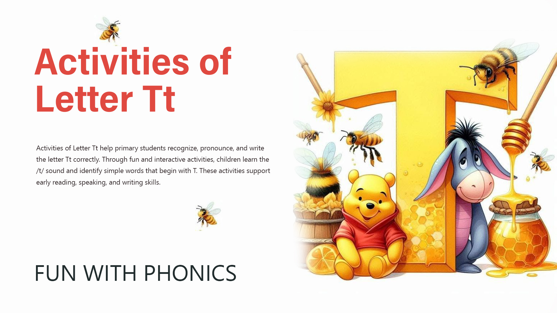 Activities of Letter Tt