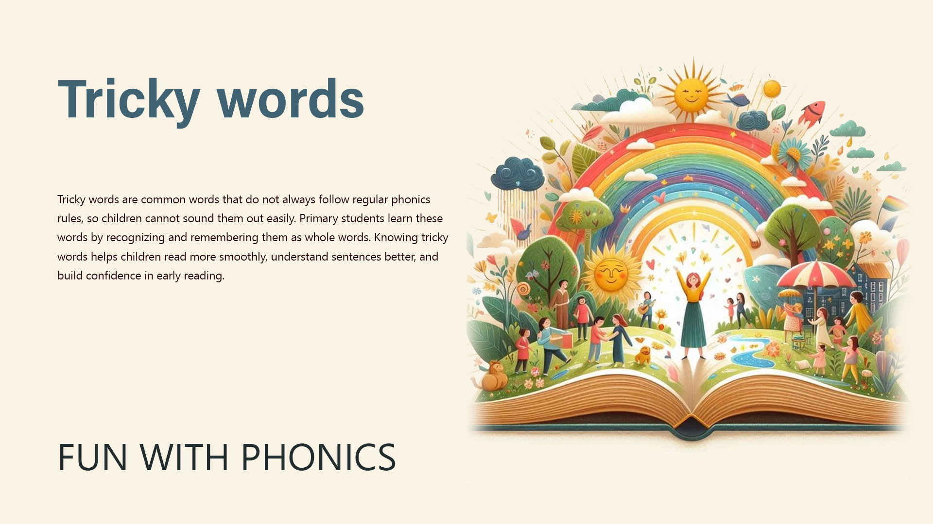 Tricky words