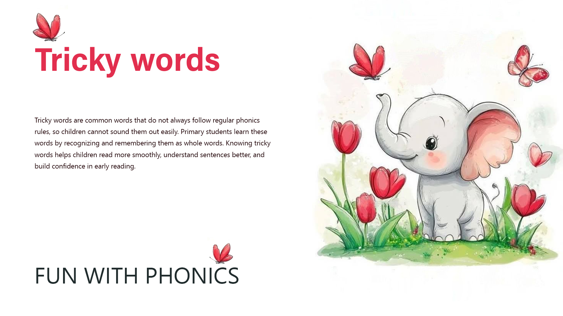 Tricky words