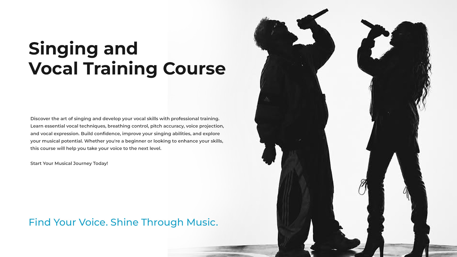 Singing and Vocal Training Course Group 01 - Dec 19, 2026