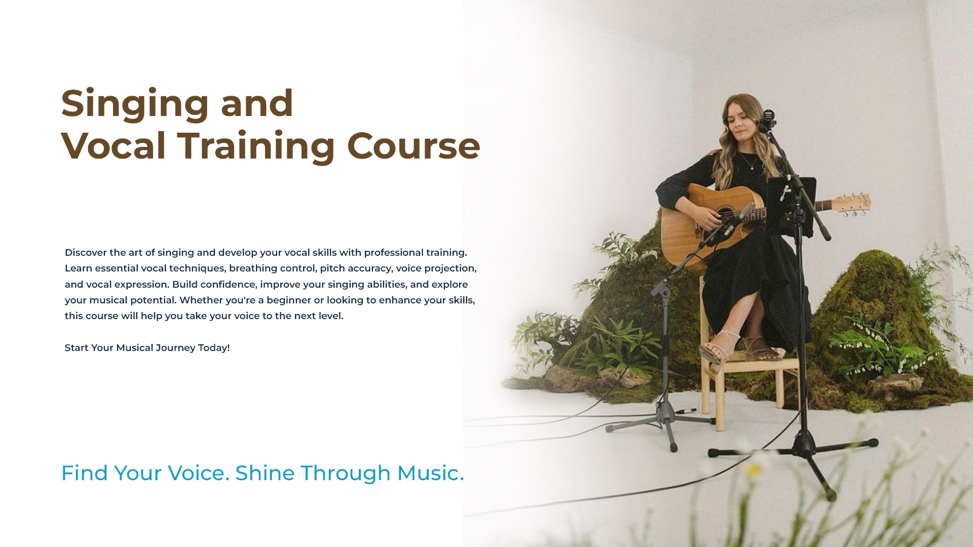Singing and Vocal Training Course Group 01 - Jan 16, 2027