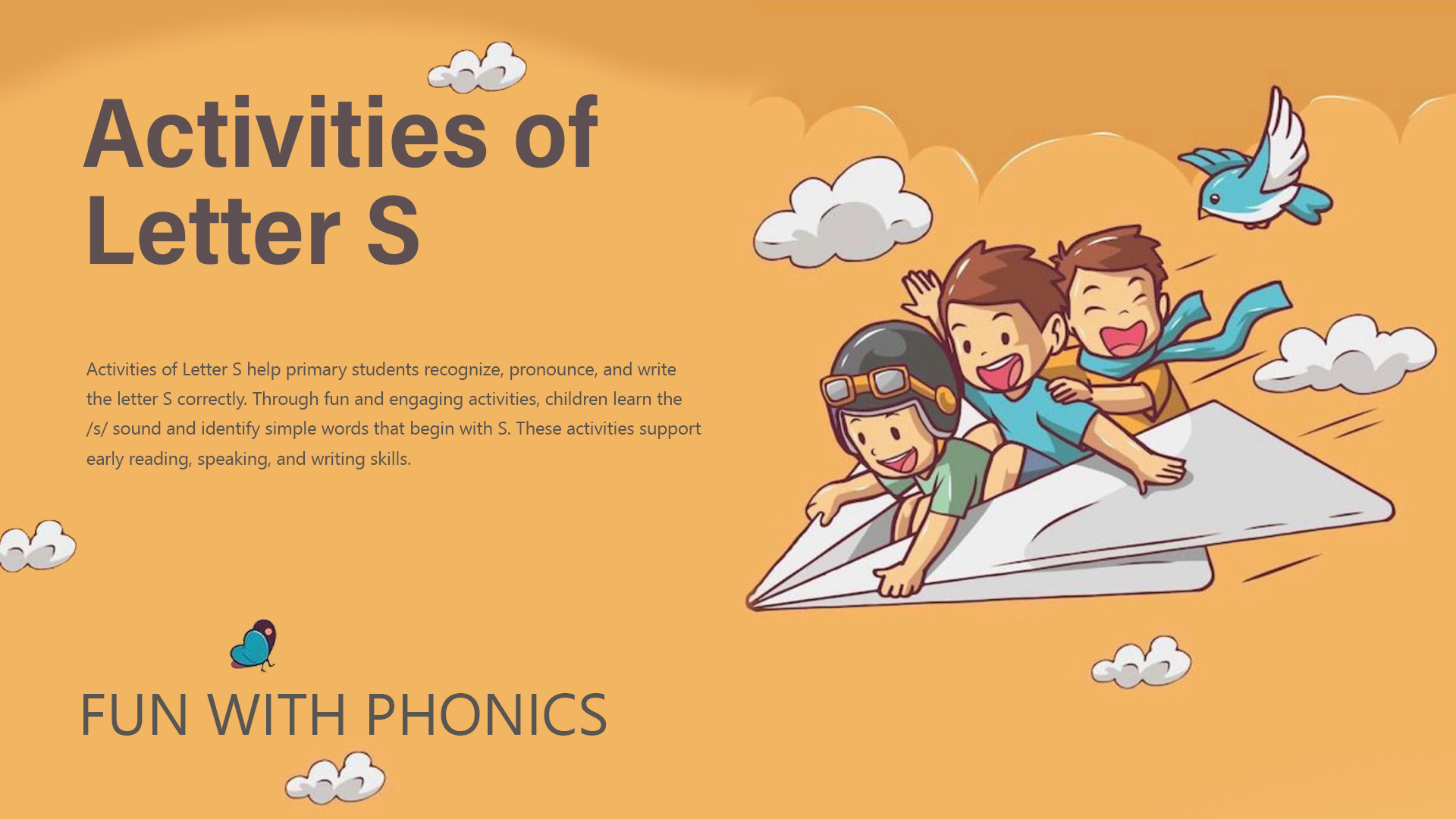 Activities of Letter S.