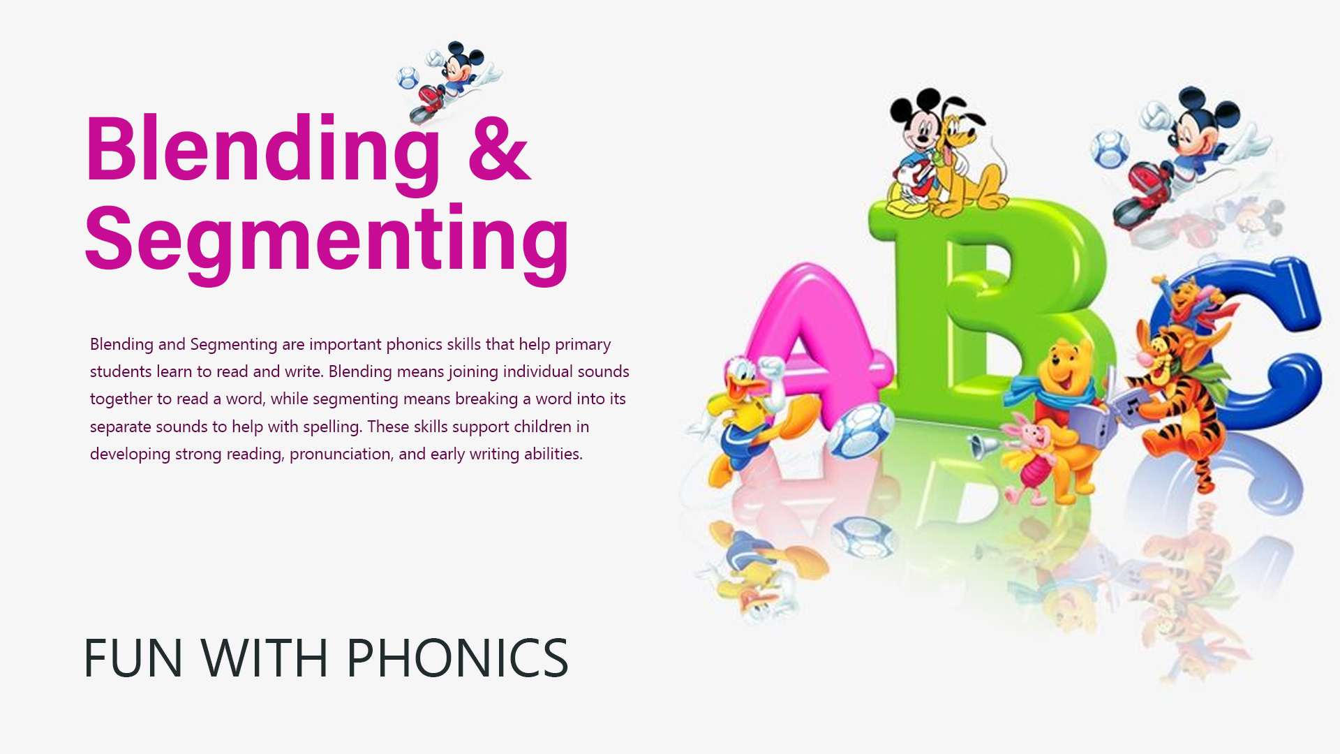 Blending & Segmenting