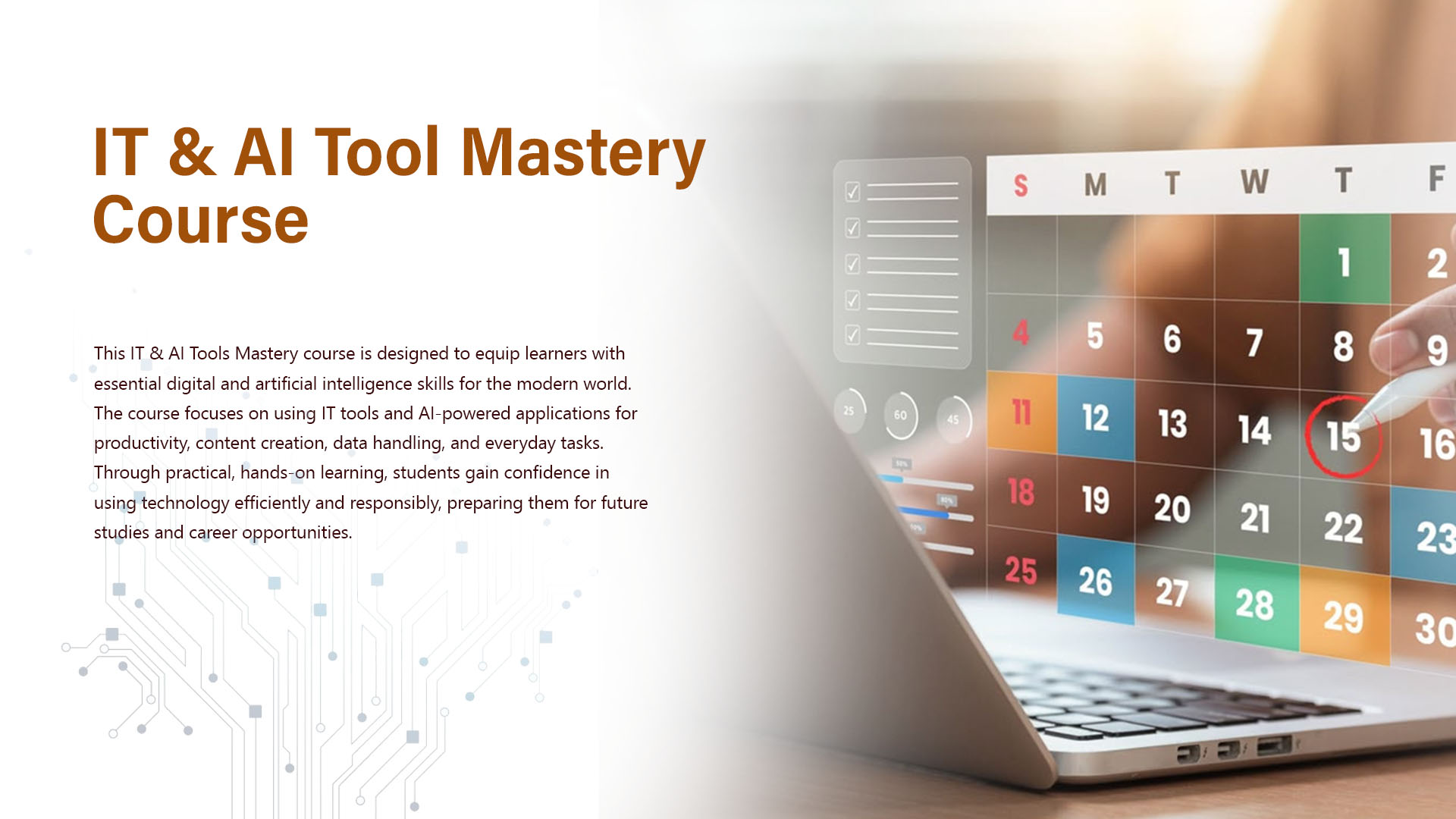 ICT & AI Tool Course - Group 03