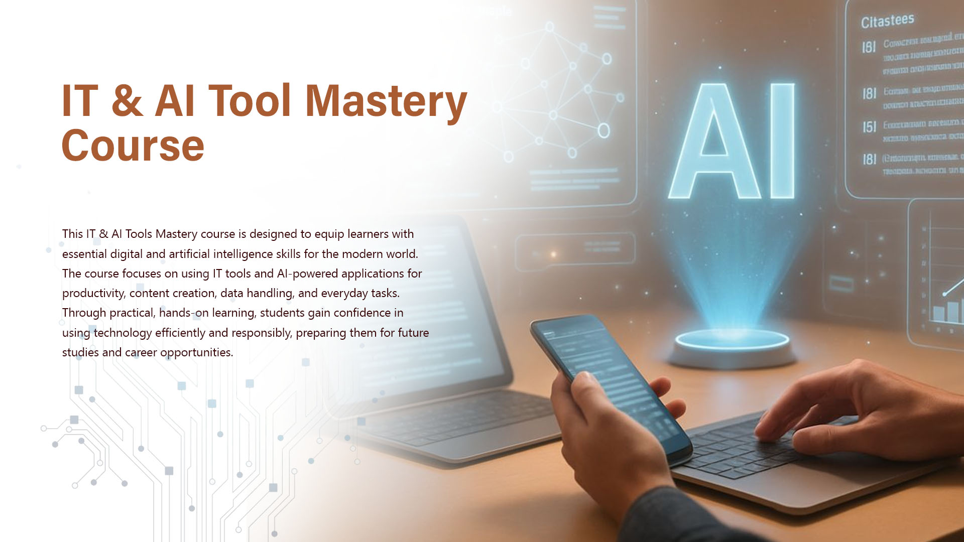 ICT & AI Tool Course - Group 03