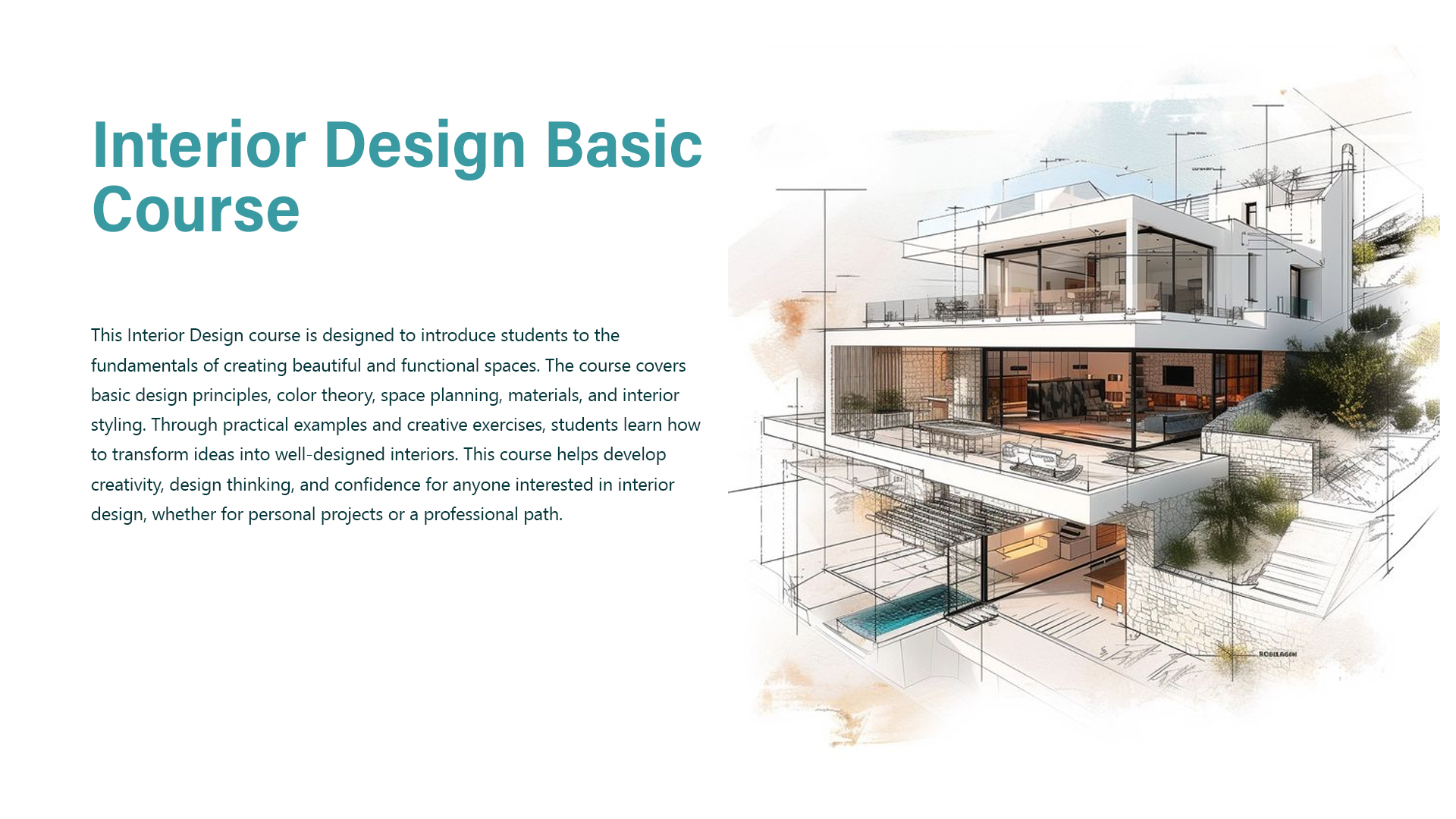 Interior Design Basic Course