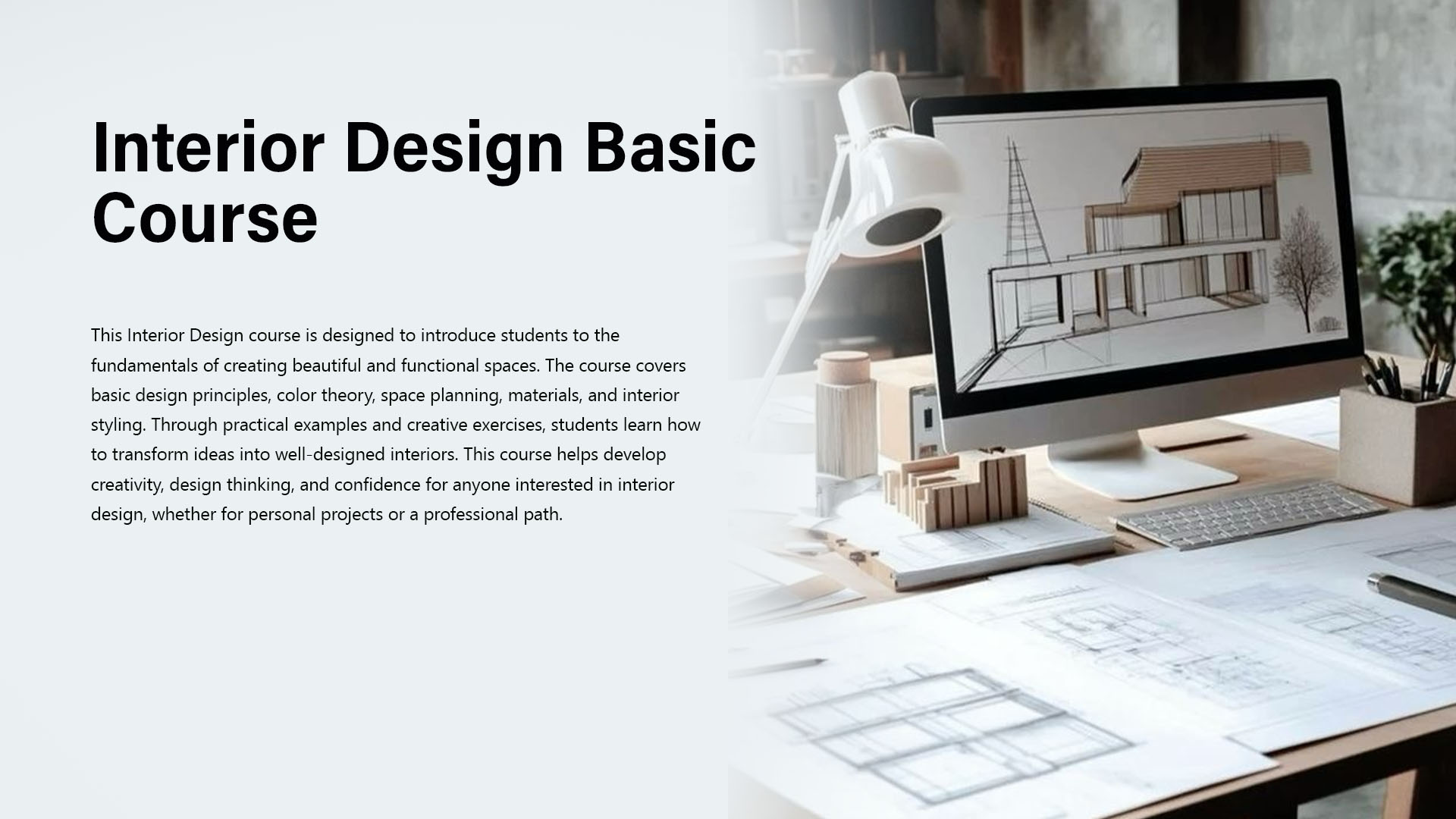 Interior Design Basic Course