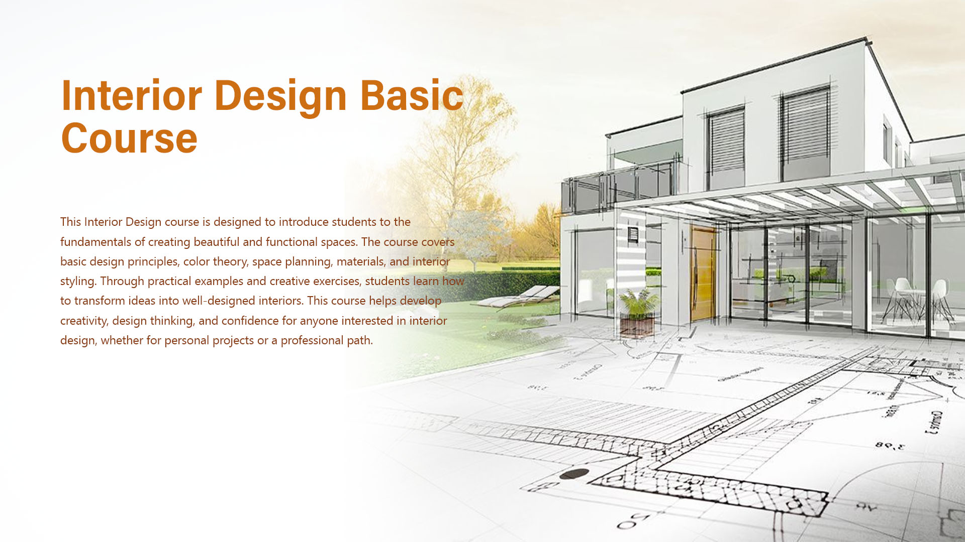 Interior Design Basic Course