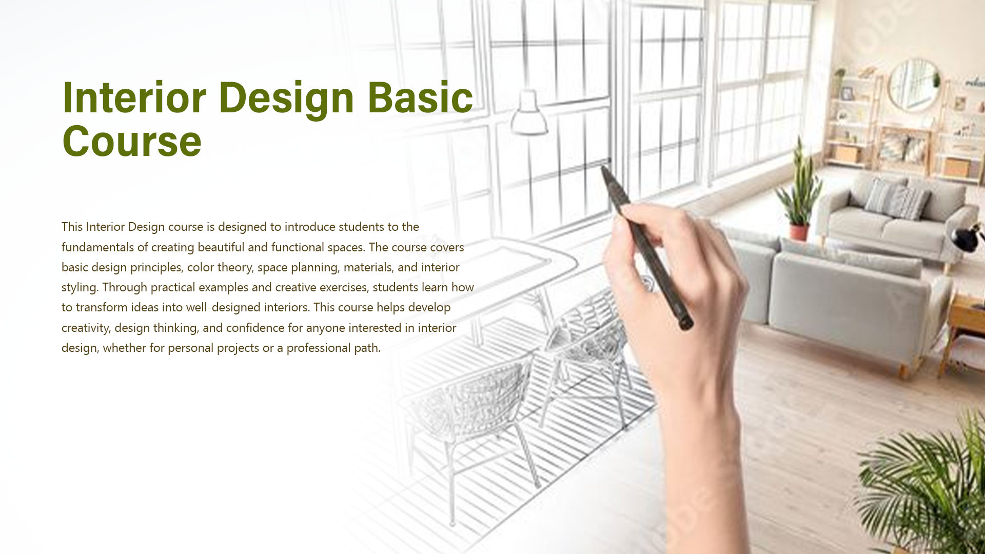 Interior Design Basic Course