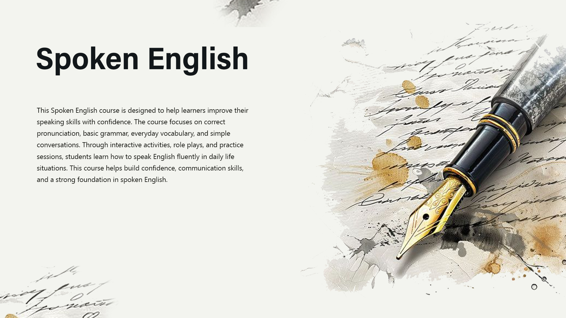 Spoken English